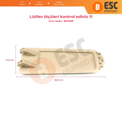 VW Skoda Seat İçin Bej Orta Konsol Kolçak Alt Kapağı