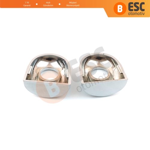 Renault Megane Scenic Laguna 2 3 Primera P12 Espace 4 Clio 3 4 Fluence Captur 1 8200361250 İçin Dış Kapı Kolu Delikli Şifre Kapağı Seti Gümüş Renk 