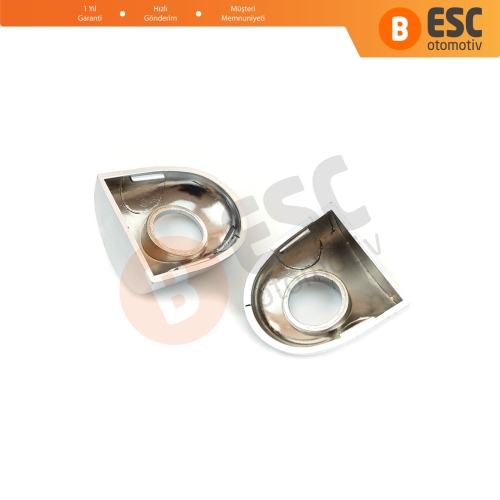 Renault Megane Scenic Laguna 2 3 Primera P12 Espace 4 Clio 3 4 Fluence Captur 1 8200361250 İçin Dış Kapı Kolu Delikli Şifre Kapağı Seti Gümüş Renk 