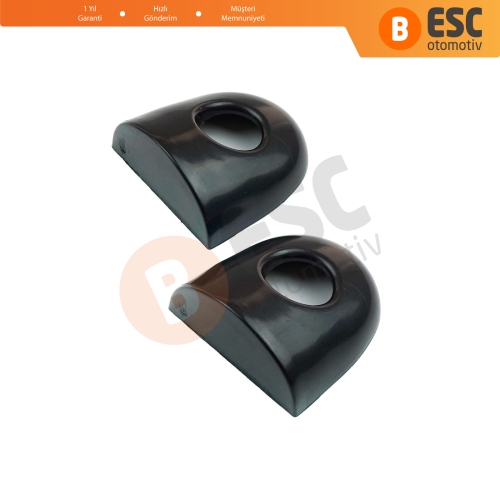 Renault Megane Scenic Laguna 2 3 Primera P12 Espace 4 Clio 3 4 Fluence Captur 1 8200361250 İçin Dış Kapı Kolu Delikli Şifre Kapağı Seti Siyah Renk