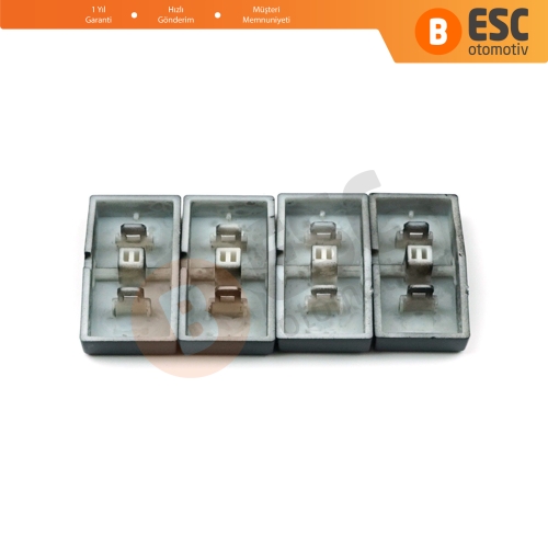 BMW E39 E381 İçin 4 Adet Pencere Düğmesi Kapağı 61316904309