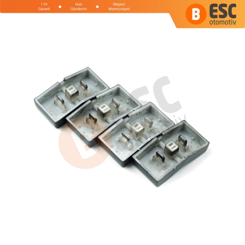 BMW E39 E381 İçin 4 Adet Pencere Düğmesi Kapağı 61316904309