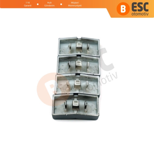 BMW E39 E381 İçin 4 Adet Pencere Düğmesi Kapağı 61316904309