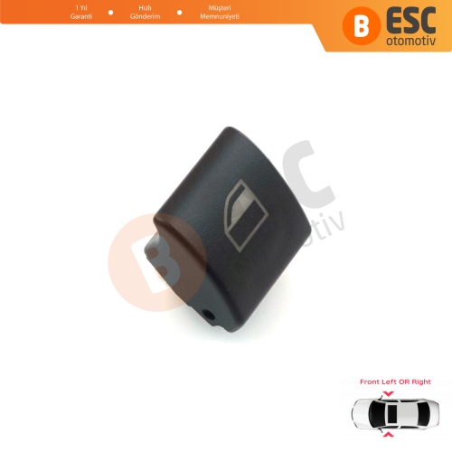 BMW 3 Serisi E46 X5 X3 İçin Cam Açma Düğme Kapağı 61316902175