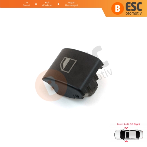 BMW 3 Serisi E46 X5 X3 İçin Cam Açma Düğme Kapağı 61316902175