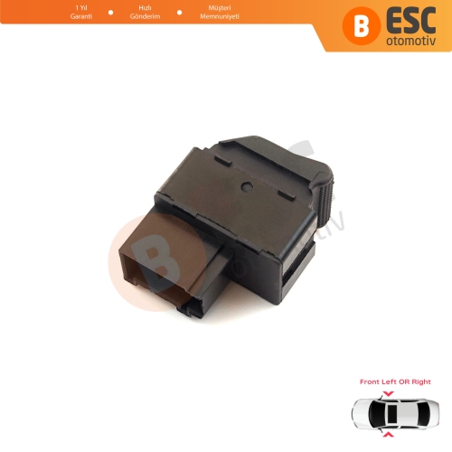 VW Polo 6N2 Lupo 6X1 6E1 Seat Cordoba 6K2 Ibiza 3 6K1 Arosa 6X0959855B İçin Tekli Cam Açma Düğmesi 5 Pin Anahtarı 