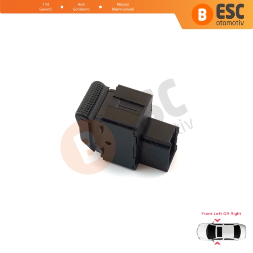 VW Polo 6N2 Lupo 6X1 6E1 Seat Cordoba 6K2 Ibiza 3 6K1 Arosa 6X0959855B İçin Tekli Cam Açma Düğmesi 5 Pin Anahtarı 