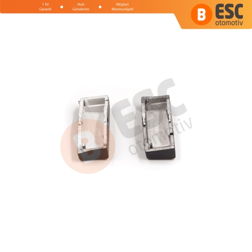 BMW 5 Serisi İçin 2 Parça Klima Düğme Kapağı 9233635; 9233644