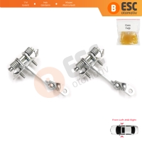 Peugeot 206 206+ HB CC SW 9181C8  İçin 2 EA Ön Sağ ve Sol Kapı Gergi Yayı