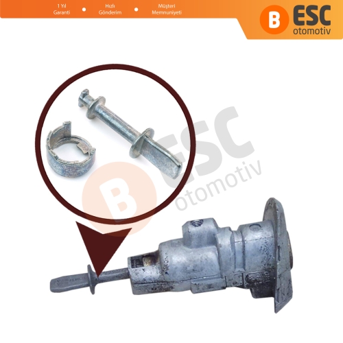 VW Passat B6 B7 İçin Ön Kapı Kilidi Tamir Parçası 48 mm 3C0837167