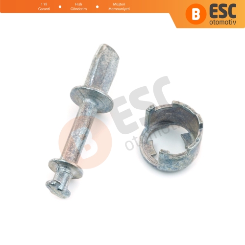 VW Passat B6 B7 İçin Ön Kapı Kilidi Tamir Parçası 48 mm 3C0837167