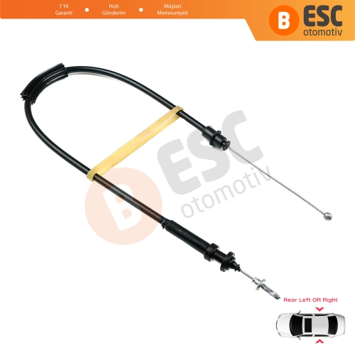 VW Passat B6 B7 2005-2015 CC 3C0837017B İçin Arka Dış Kapı Kilidi Açma Teli