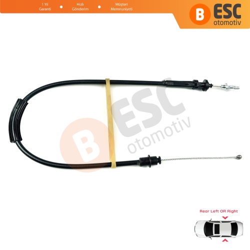 VW Passat B6 B7 2005-2015 CC 3C0837017B İçin Arka Dış Kapı Kilidi Açma Teli