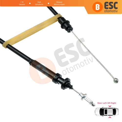 VW Passat B6 B7 2005-2015 CC 3C0837017B İçin Arka Dış Kapı Kilidi Açma Teli
