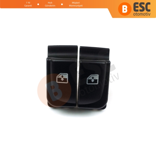 Hyundai I20; I30 İçin 2 Adet Ön Sol Pencere Düğmesi Kapağı