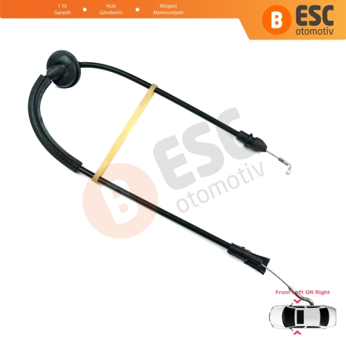 VW Golf MK5 1K1 1K5 Plus 5M1 521 Jetta MK3 1K2 4/5 Kapı 5M0837085B İçin Ön Kapı İç Açma Teli