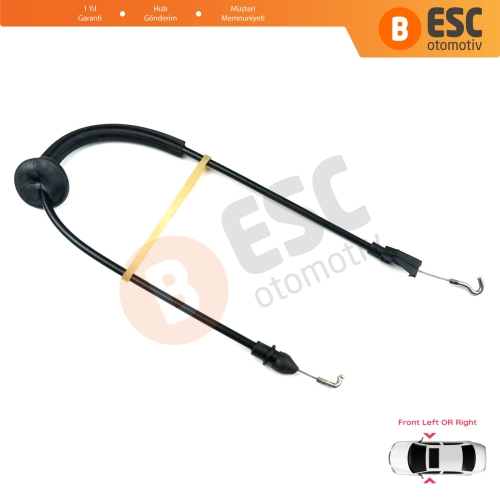 VW Golf MK5 1K1 1K5 Plus 5M1 521 Jetta MK3 1K2 4/5 Kapı 5M0837085B İçin Ön Kapı İç Açma Teli
