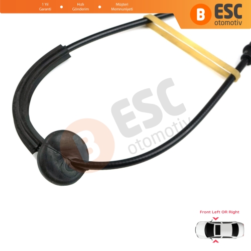 VW Golf MK5 1K1 1K5 Plus 5M1 521 Jetta MK3 1K2 4/5 Kapı 5M0837085B İçin Ön Kapı İç Açma Teli