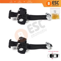 Opel Astra H MK5 2004-2010 5160251 13107175 İçin 2 EA Ön Sağ ve Sol Kapı Gergi Yayı