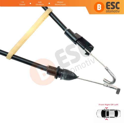 VW Transporter T5 Caravelle Multivan 7H 7J 2003-2016 7E08377085 İçin Ön Kapı İç Açma Teli