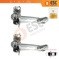 Renault Laguna MK2 2001-2007 Twingo 2 2007-2014 Wind 8200000722 İçin 2 EA Ön Sağ ve Sol Kapı Gergi Yayı