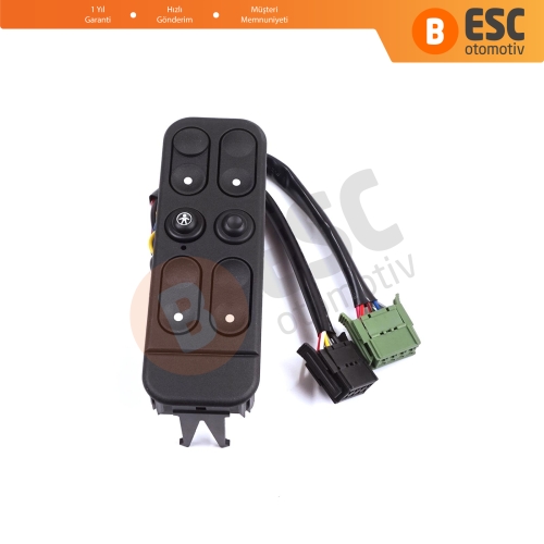 Opel Vectra A Cavalier İçin Elektrikli Cam Düğme Paneli 1240600