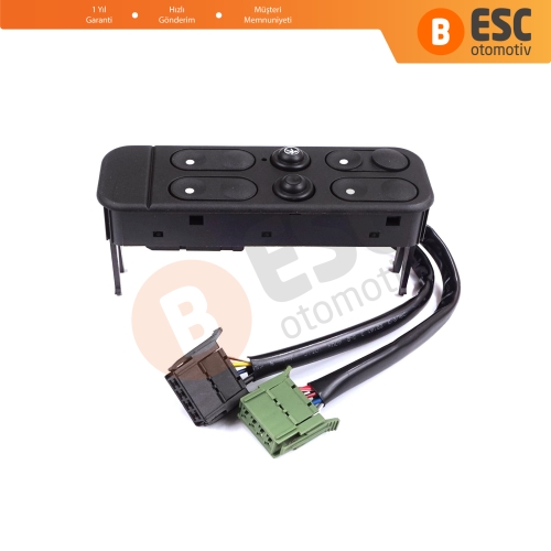 Opel Vectra A Cavalier İçin Elektrikli Cam Düğme Paneli 1240600