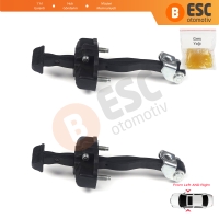 Ford Focus MK3 C346 DYB 2010-2017  BM51A23500AA 1714637 İçin 2 EA Ön Sağ ve Sol Kapı Gergi Yayı