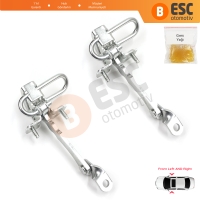 Alfa Romeo 147 2001-2010 GT 937 2003-2010 50512115 İçin 2 EA Ön Sağ ve Sol Kapı Gergi Yayı