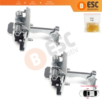 Peugeot Partner Citroen Berlingo 1996-2008 9181G4 İçin 2 EA Ön Sağ ve Sol Kapı Gergi Yayı 