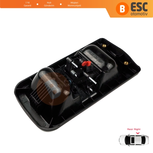 Renault Master MK2 1998-2010 Opel Movano A Nissan Interstar X70 7700352420 İçin Sağ Arka Sürgü Kapı Dış Açma Kolu 