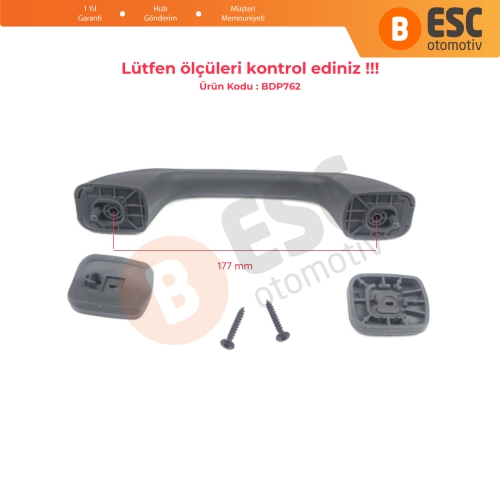 Renault Megane Kangoo MK1 İçin Gri Tavan El Tutamağı 7701207246