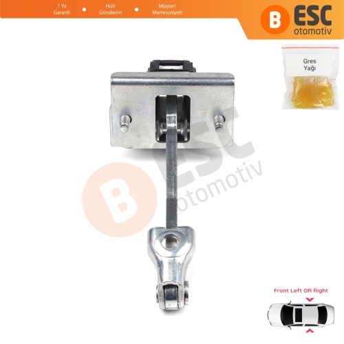 Peugeot 308 MK1 4/5 Kapı 2007-2013 İçin Arka Kapı Gergi Yayı 9181 N3