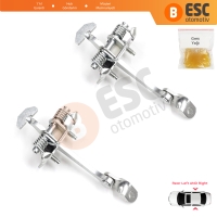 Peugeot 307 4/5-Kapı 2000-2012 9181K0 9181P1 İçin 2 EA Arka Sağ ve Sol Kapı Gergi Yayı