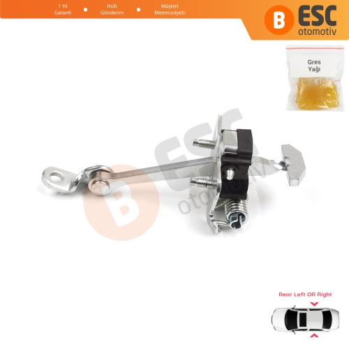 Peugeot 307 4/5-Kapı İçin Arka Sağ veya Sol Kapı Gergi Yayı 9181K0 9181P1