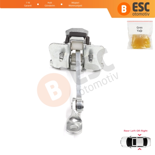 Peugeot 307 4/5-Kapı İçin Arka Sağ veya Sol Kapı Gergi Yayı 9181K0 9181P1