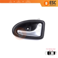 Renault Clio 2 Scenic 1 Trafic Logan 1 Daily 3 Master 2 Movano A Interstar İçin Krom Siyah Ön veya Arka Sağ İç Açma Kapı Kolu 7700434717