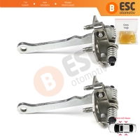 Peugeot 205 309 405 918146 İçin 2 EA Ön veya Arka Sağ ve Sol Kapı Gergi Yayı