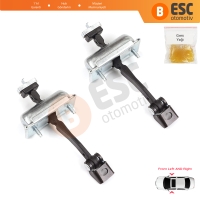 Opel Corsa D E 3-Kapı 2006-2019 5160259 13242975 İçin 2 EA Ön Sağ ve Sol Kapı Gergi Yayı