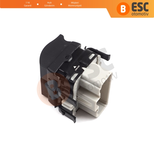 Renault Megane Scenic Laguna 2 İçin İkili Sürücü Panel Ön Camlar Kontrol Düğmesi 10-Pin GRİ Renk 8200315042