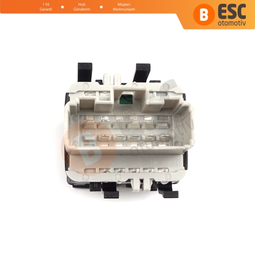 Renault Megane Scenic Laguna 2 İçin İkili Sürücü Panel Ön Camlar Kontrol Düğmesi 10-Pin GRİ Renk 8200315042