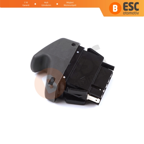 Renault Kangoo Scenic Megane Logan MK1 Clio Scenic MK2 7700421119 İçin Gri 6-Pin Tekli Cam Açma Düğmesi