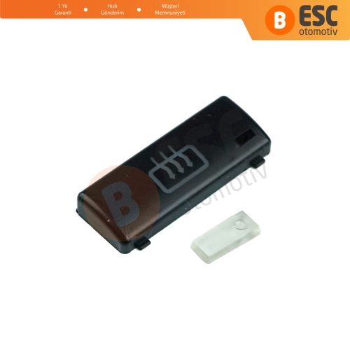 BMW X5 E53 2000-2006 5 Serisi E39 1996-2003 64116915812 İçin Klima Kontrol Arka Cam Buğu Buz Çözücü Düğme Kapağı
