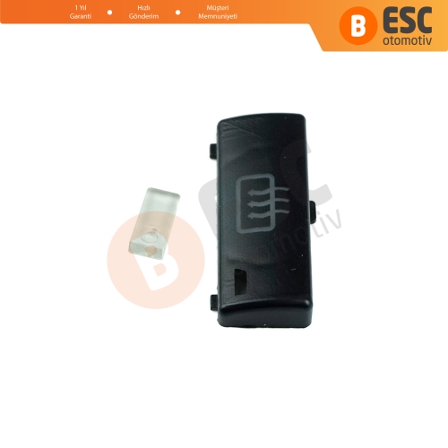 BMW X5 E53 2000-2006 5 Serisi E39 1996-2003 64116915812 İçin Klima Kontrol Arka Cam Buğu Buz Çözücü Düğme Kapağı