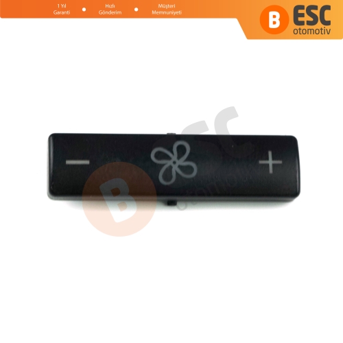 BMW X5 E53 2000-2006 5 Serisi E39 1996-2003 64116915812 İçin Klima Kontrol Fan Hız Düğme Kapağı