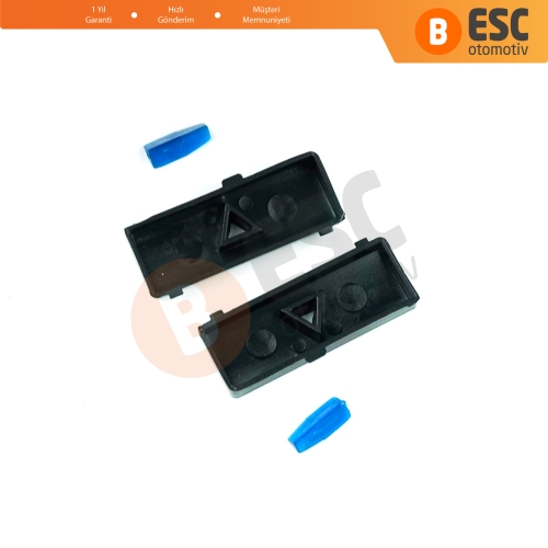 BMW X5 E53 2000-2006 5 Series E39 1996-2003 64116915812 İçin Klima Kontrol Sıcaklık Azaltma Düğme Kapağı Seti