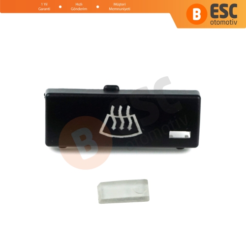 BMW X5 E53 2000-2006 5 Series E39 1996-2003 64116915812 İçin Klima Kontrol Ön Cam Buğu Buz Çözücü Düğme Kapağı