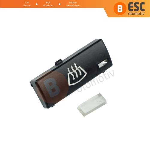 BMW X5 E53 2000-2006 5 Series E39 1996-2003 64116915812 İçin Klima Kontrol Ön Cam Buğu Buz Çözücü Düğme Kapağı