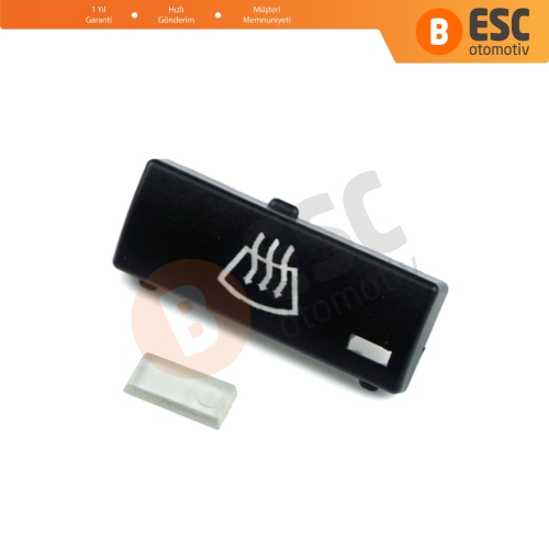 BMW X5 E53 2000-2006 5 Series E39 1996-2003 64116915812 İçin Klima Kontrol Ön Cam Buğu Buz Çözücü Düğme Kapağı