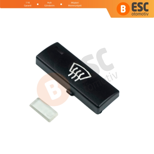 BMW X5 E53 2000-2006 5 Series E39 1996-2003 64116915812 İçin Klima Kontrol Ön Cam Buğu Buz Çözücü Düğme Kapağı